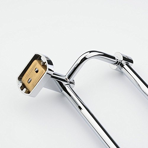 Hiendure® 60cm Messing Wandhalterung Bad Handtuch Regal Handtuchhalter, verchromt - 6