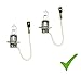 Produktbild PRAKTISCHES DOPPELSET! (Grundpreis: 4,75EUR/Stk) 2 x H3 12V 100W PK22s Glühlampe Glühbirne Scheinwerfer-Lampe Halogen-Lampe Auto-Lampe