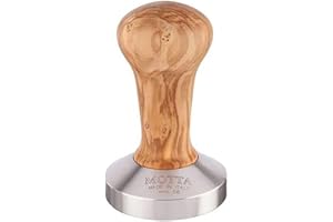 Motta Tamper à café avec poignée olive – Base de 58 mm