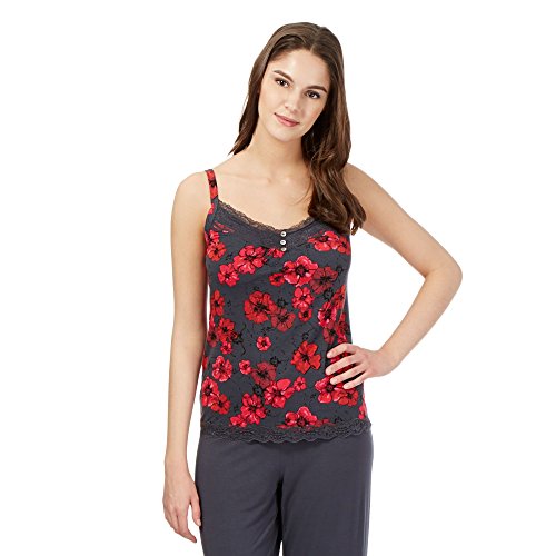 Gorgeous Dd+ Womens Red Rose Lace Dd-G Cup Cami 8