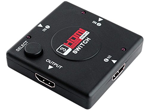 3 Port fach 3D HD HDMI Remote Switch Adapter Verteiler 3 In – 1 Out #671 - 4