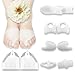 Produktbild HLYOON® H05 Bunions-Kombination -10 Stücke, Zehen-Separatoren, Bunions-Korrektur und Behandlung von Fußschmerzen, Fußmatte