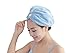 Produktbild HGDGears Mikrofaser Kopfhandtuch turban handtuch trockenhaube Haar Kappe haartrockentuch saugfähige tuch (blau)