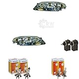 renault laguna 2 scheinwerferreinigung H1 12V 55W P14.5s Scheinwerfer Set für Laguna II Phase 1 01-05 inkl. Mo 57198976