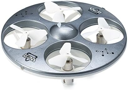 REALACC R374 Mini Quadcopter 4CH 6-Axis Gyros Headless Mode 360° Roll Remote Control Drone Micro Nano UFO RC Helicopter with LED Light for beginners RTF(Grey)
