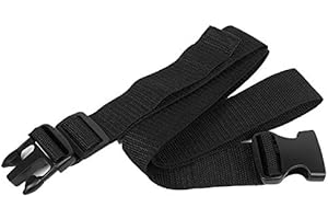 ESTINK Cinturon de Seguridad para Ancianos, Cinturón de Seguridad para Sillas de Ruedas, Longitud Ajustable Correa de Regazo, 3.8x132cm