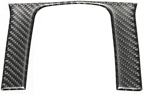Nrpfell Carbon Fiber Style Shift Inner Gear Cover Panel Trim For Honda Civic 2016-2017