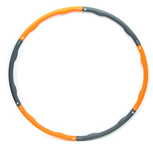 Crazy Hoop Light Hula Hoop Reifen Fitness-Reifen, 1,2kg Reifen mit Schaumstoff, zum abnehmen - 4