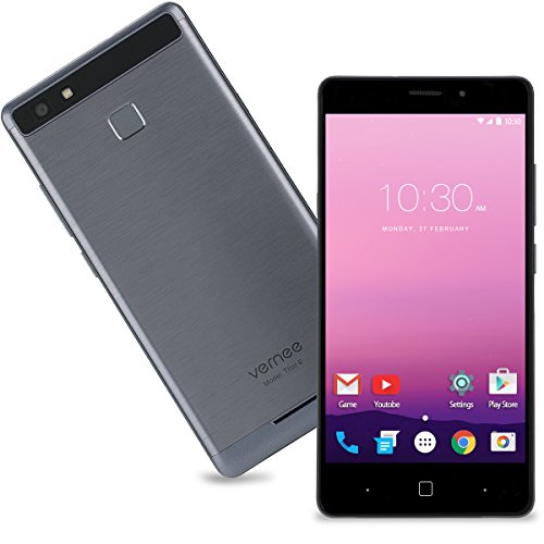 Smartphone in Offerta,Vernee Thor E 5.0 pollici Schermo,Octa Core 3GB RAM 16GB ROM,Android 7.0 Telefono Cellulare con Batteria 5020mAh,Impronta Digitale,Doppia SIM(Grigio)