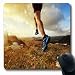 Produktbild Mousepads Energy Outdoor Crosscountry Running Early in Sunrise Concept Run Sport Freizeit Jogger längliche Form 20 x 24 cm länglich Gaming Mauspad rutschfeste Gummimatte