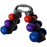 BodyRip Neoprene Hand Dumbbell 12Kg Weight Set