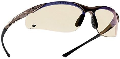 Boll? Safety 253-CT-40047 Contour Safety Eyewear with Semi-Rimless Nylon Frame and ESP Tinted Anti-Fog Lens by Boll? Safety