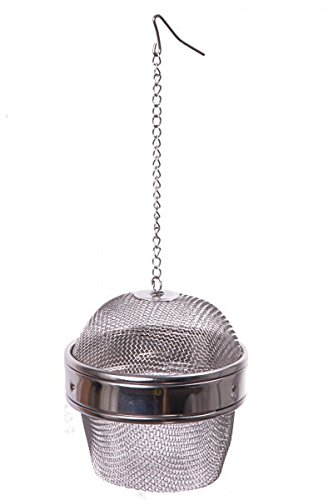 Praktische Gewürzkugel – Metall – Ø 9 cm – Teekugel – Teesieb – Gewürzfilter – Gewürzsieb - 2