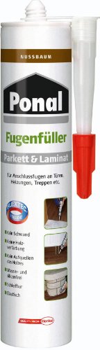 Ponal 970225 Parkett & Laminat Fugenfüller Nussbaum 280 ml