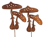 Indoor & Outdoor: Aufgrund der Materialstärke können die Dekoelemente das ganze Jahr über im Garten verbleiben