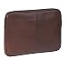 Produktbild Unterarmtasche mit Reißverschluss - Vegetalle Collection - Tony Perotti Italy Farbe Dark Brown