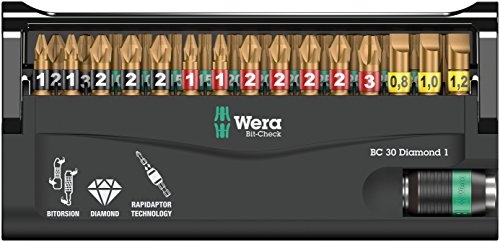 Wera Bit-Sortiment, Bit-Check 30 Diamond 1, 30-teilig, 05057431001 - 2