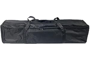 AIDNTBEO Angeltasche, Angelausrüstungstaschen, stoßfest, große Kapazität, Angelrutenrolle, Tackle-Tasche, Paket Oxford-Stoff, 100 x 30 x 30 cm