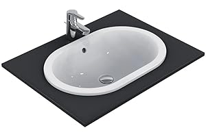 Ideal Standard E504901 CONNECT Lavabo 620 mm da incasso soprapiano - Bianco