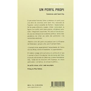 Un Perfil Propi. Conversa Amb Santi Vila (El fil d'Ariadna)