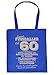 Produktbild Hobby/Sprüche-Stoffbeutel/Tasche:Dieser Fussballer ist 60 Bitte helfen Sie ihm die Sporttasche zu tragen Die Sportschuhe anzuziehen