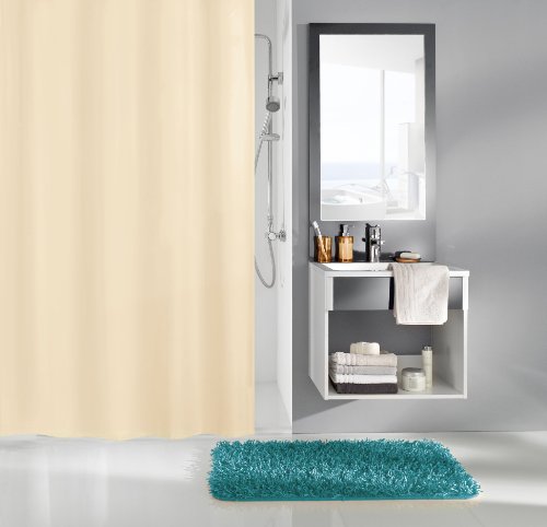 Kleine Wolke 0308202350 Duschvorhang Caravelle, 240 x 200 cm, natur