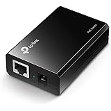 TP-Link TL-POE150S Gigabit PoE Injector (2 10/100/1000Mbps RJ45 Port, kompatibel mit allen EEE802.3af-PoE, Plug and Play) sch