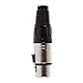 Produktbild 1Pc Mic Microphone XLR Male Type 3-Pin Audio Cable Connector Solder Connection Adapter Mini Portable Accessories(B)