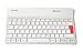 Produktbild PENCLIC Mini Keyboard K2 wireless weiss Tastatur QWERTZ