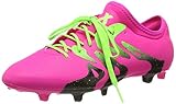botas futbol rosas  adidas X 15.2 FG/AG, Zapatillas de Fútbol para Hombre, Rosa Pink, 44 2/3 EU