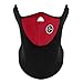 Produktbild Sijueam Half Face Neopren Fleece Maske Funktionsmaske Kälteschutz Gesichtsschutz für Fahrrad Motorrad Snowboard Ski Winter Halswärmer Neckwarmer Unisex One Size Fits All Rot