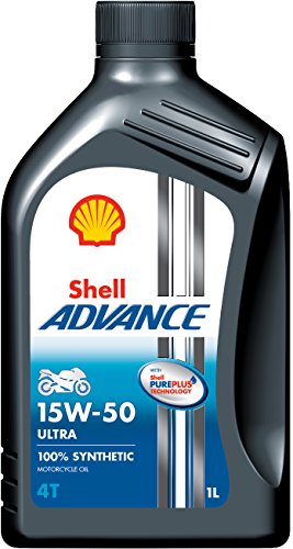 Shell Advance Ultra 15W-50 Fully Synthetic Motorbike Engine Oil (1 L) RS.839 (20.00% Off) - Amazon