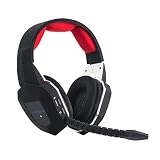 [Regalo Original] HAMSWAN Auriculares Gaming Inalambricos 2.4 Ghz Auriculares Especial Diadema Para Xbox 360/ Xbox One/ PS3/ PS4/ PC Auriculares Estéreo Multifunciones Regalo Consola Gaming con Flexible Micrófono Desmontable Compatible con Xbox 360 / Xbox One / PS4 / PS3 / PC Skype / chat