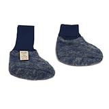 Cosilana Baby Booties - Soft Merine-Fleece - organic Virgin Wool