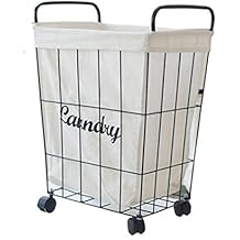 Amazon.es: cestos de ropa sucia con ruedas