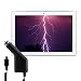 Produktbild kwmobile KFZ Micro USB Ladegerät für > Asus ZenPad 10 (Z300C/Z300CL/Z300CG/Z300M/Z300CNL) < in Schwarz