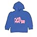 Inda-Bayi Baby-Toddler-Kids Cotton Hoodie T Shirt - two cows