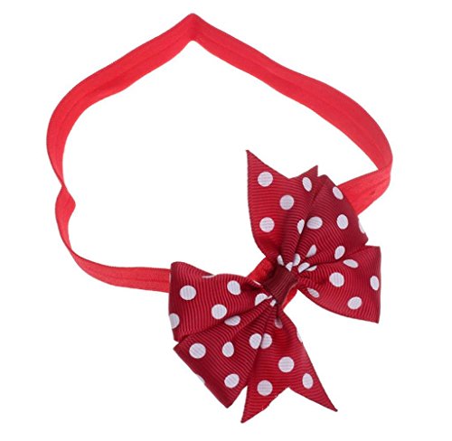 Ukamshop 9 Stück Babys Mädchen Stirnband bowknot Blume Fotografie Haarband - 8