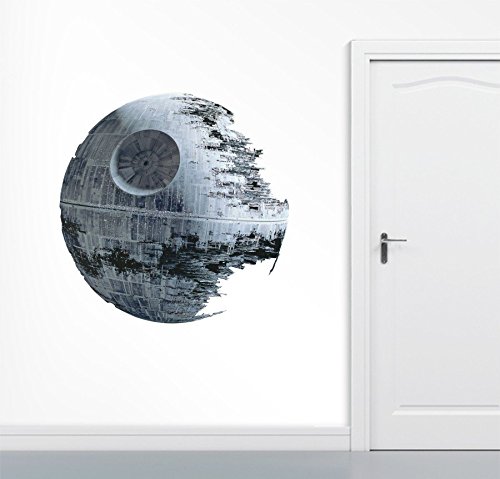 Star Wars Death Star Wall Art Decor 50 cm Star Wars Home Decor Aufkleber Entfernbare Peel & Stick - 3