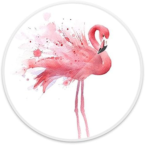 Oukai Multifunction Expanding Phone Holder Mount Pop, Supholder Cellphone Grip Release Hands Socket Stand for Smartphones and Tablets pads-Flamingo