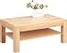 Produktbild HomeTrends4You 244117 Couchtisch Björn, Echtholz Kernbuche massiv geölt, mit Schublade, 105x65cm, Höhe 44cm