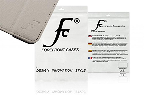Forefront Cases® Neue Leder Hülle / Tasche / Case / Cover für Amazon Fire HD 6 Tablet (Oktober 2014) – Rundum-Geräteschutz und intelligente Auto-Sleep-Wake-Funktion mit 3-JAHRES-GARANTIE VON Forefront CASES – inkl. Eingabestift und Displayschutz - 6