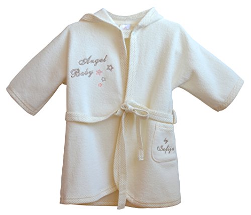 Sofija Baby Girls' Robe Cream 92 (EU)