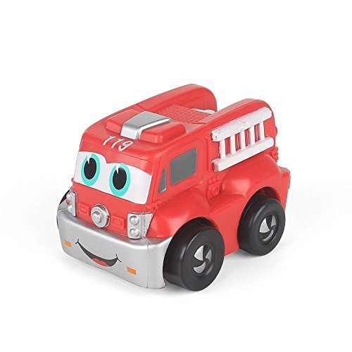 Preisvergleich Produktbild SainSmart Jr. Mini Weicher Squeezable Pull Back Fire Truck