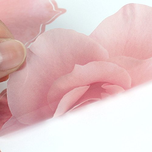 DIY Rose blaues Muster Entfernbar Wandtattoo Kunst Aufkleber Wandpapier - 2