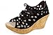 Thari Choice Woman and Girls Synthetic Velvet Wedges Heel Sandal RS.399.00