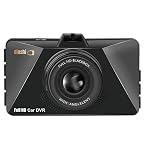 Dinshi Carmate Dual Lens Dashboard Car Camera with 1080P Full...