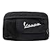 Produktbild KODASKIN-EU Prämie Motorrad Tasche Wasserdicht Motorrad Hanging Glove Bag Leinwand Aufbewahrungstasche für alle Vespa Modelle GTS LX LXV Sprint Primavera 50 125 250 300 (Schwarz)