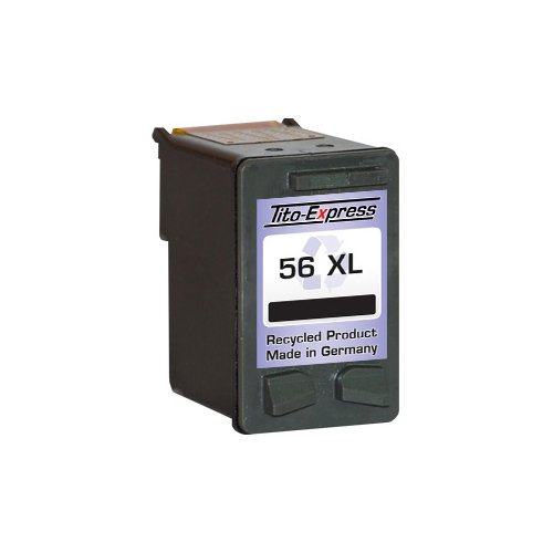 PlatinumSerie® 2x Druckerpatrone für HP 56 XL Black PSC 1315 1100 1110 1110V 1110XI 1200 1205 1210XI 1215 - 3