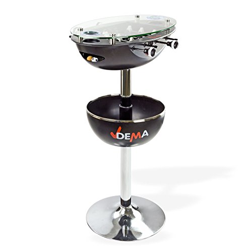 Preisvergleich Produktbild DEMA Bartisch Vegas Schwarz mit Tischkicker